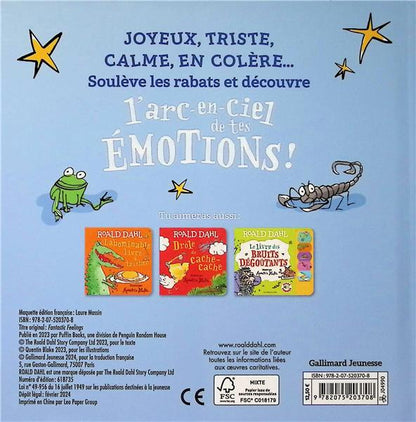 Back cover of L'arc-en-ciel de mes émotions