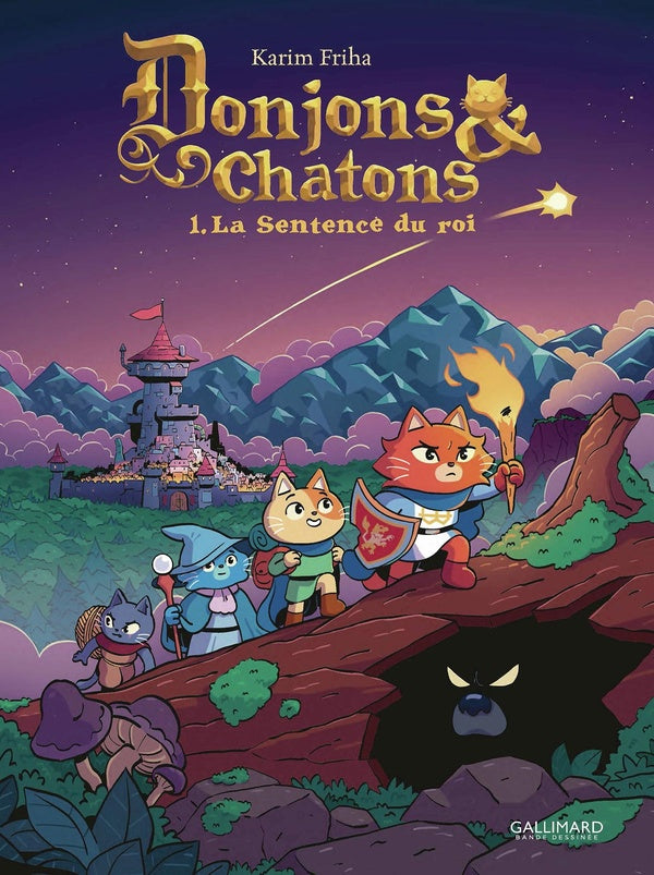 Front cover of Donjons et chatons Tome 1 : La sentence du roi