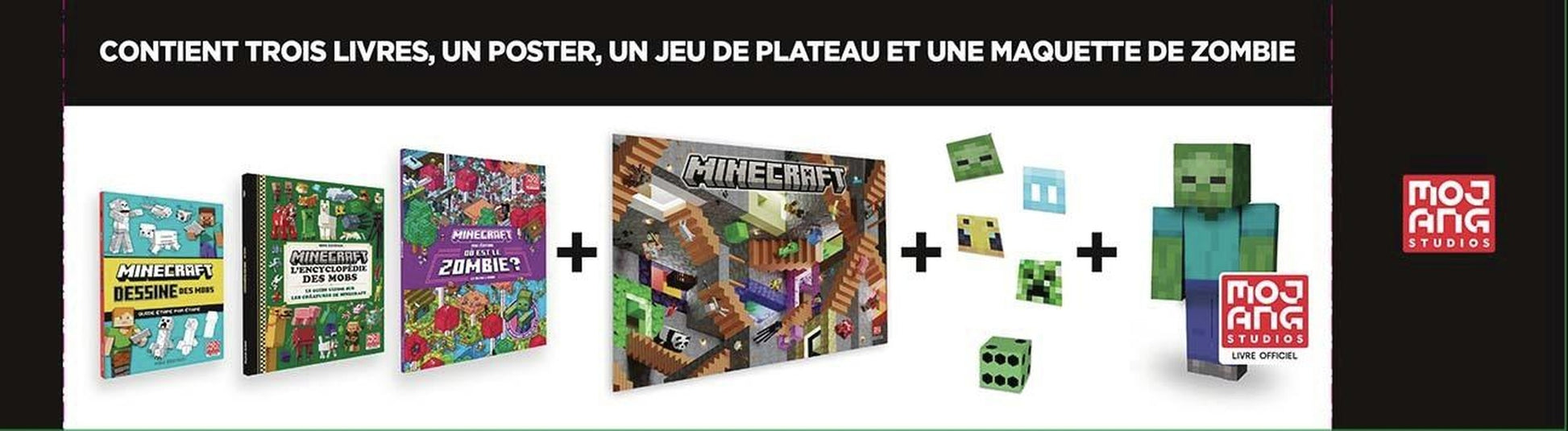 Front cover of Minecraft : Le coffret expert spécial mobs