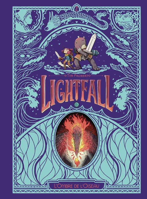 Front cover of Lightfall Tome 2 : L'ombre de l'oiseau