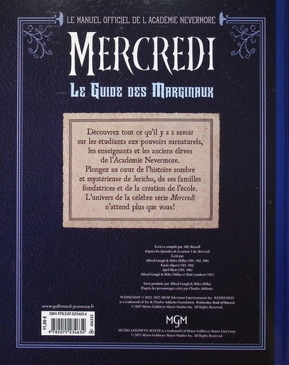 Back cover of Mercredi : Le Guide des Marginaux