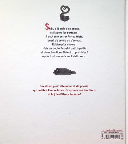 Back cover of Shibu et ses émotions
