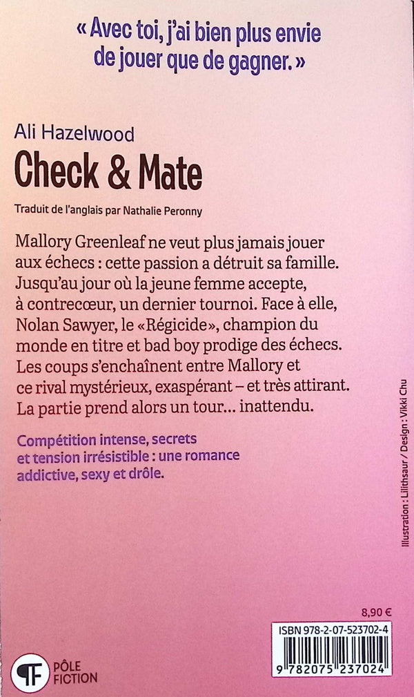 Back cover of Check and Mate
