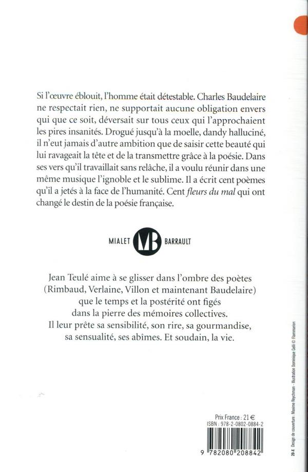 Back cover of Crénom, Baudelaire !