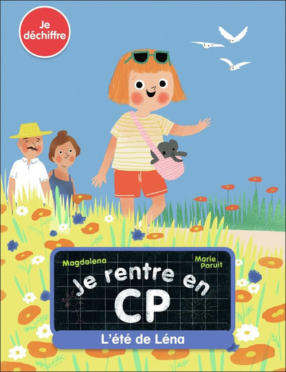 Front cover of Je rentre en CP Tome 13 : l'été de Léna