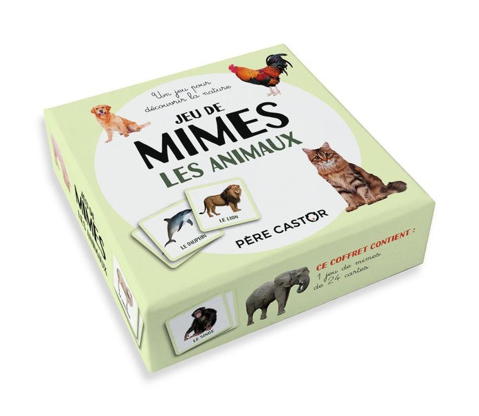 Front cover of Jeu de mimes : les animaux