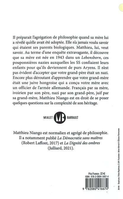 Back cover of Le Fardeau