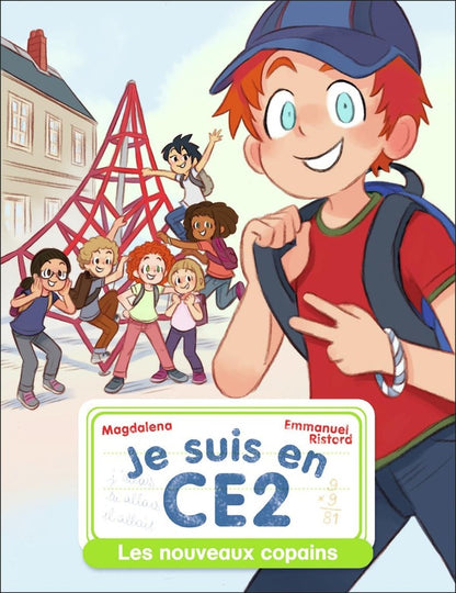 Front cover of Je suis en CE2 Tome 1 : Les nouveaux copains