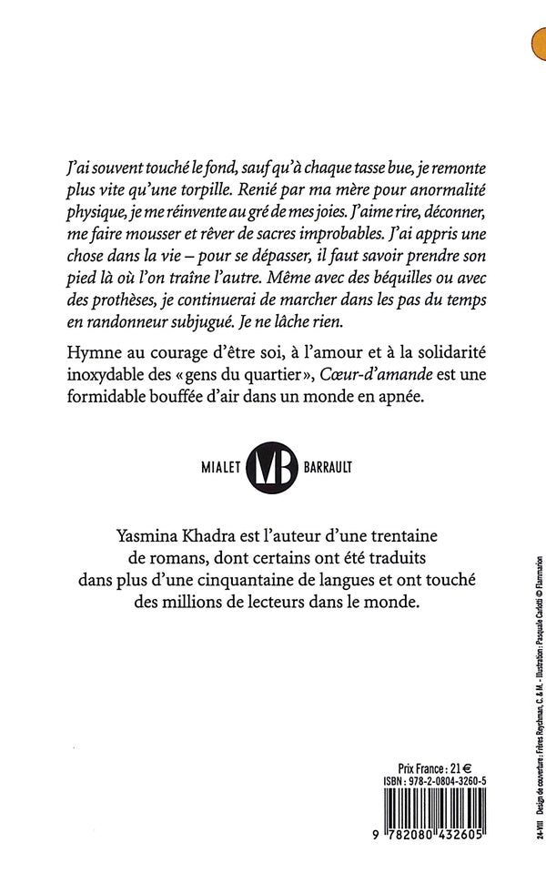 Back cover of Coeur-d'amande