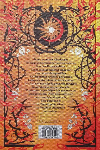 Back cover of The Kindred's Curse : Spark of the Everflame                     (Édition reliée)
