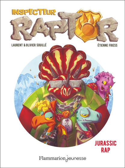 Front cover of Inspecteur Raptor Tome 3 : Jurassique Rap