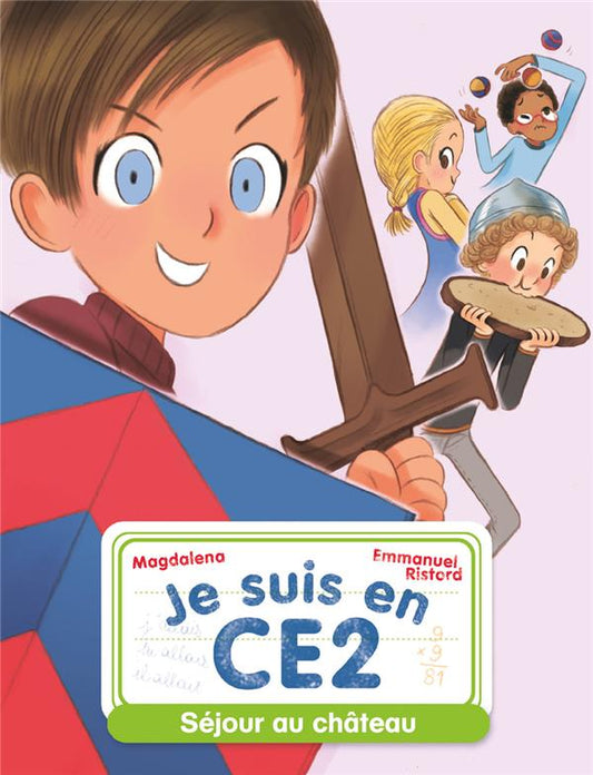 Front cover of Je suis en CE2 Tome 3 : séjour au château