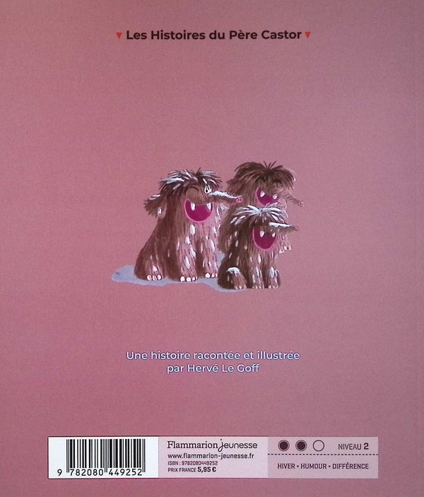 Back cover of Poil de mammouth