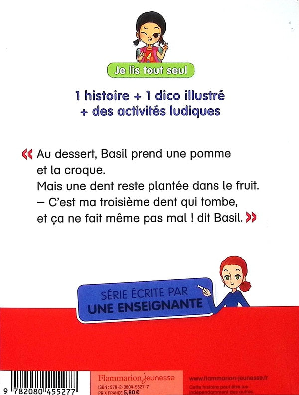 Back cover of Je suis en CE1 : Une dent perdue