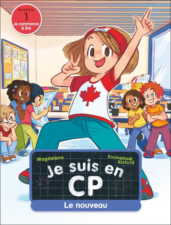 Front cover of Je suis en CP : Le nouveau : Niveau 1
