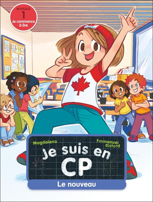 Front cover of Je suis en CP : Le nouveau : Niveau 1