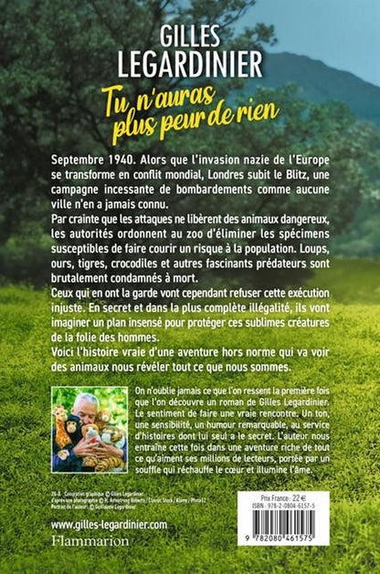Back cover of Tu n'auras plus peur de rien