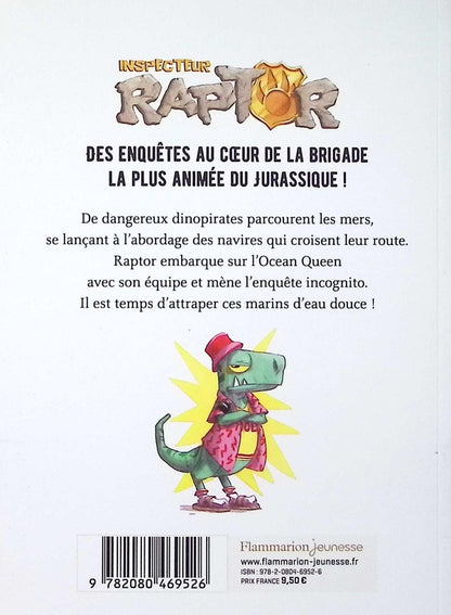 Back cover of Inspecteur Raptor Tome 5 : La brigade met les voiles !