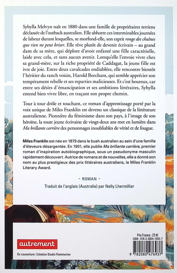 Back cover of Ma brillante carrière