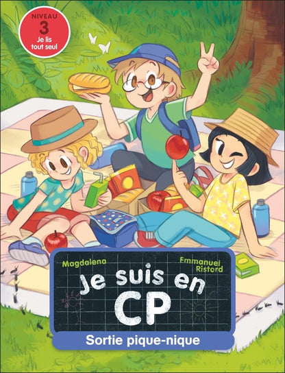 Front cover of Je suis en CP : Sortie pique-nique : Niveau 3