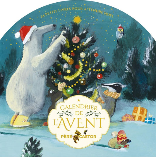 Front cover of Calendrier de l'avent du Père Castor - 2025