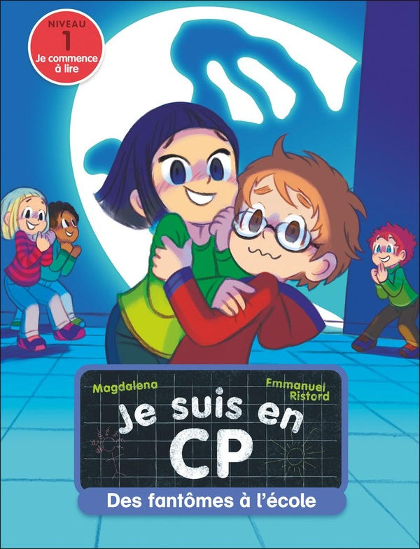 Front cover of Je suis en CP : Des fantômes à l'école
