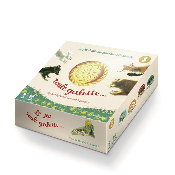 Front cover of Roule Galette, le jeu de société : Un jeu de plateau pour toute la famille