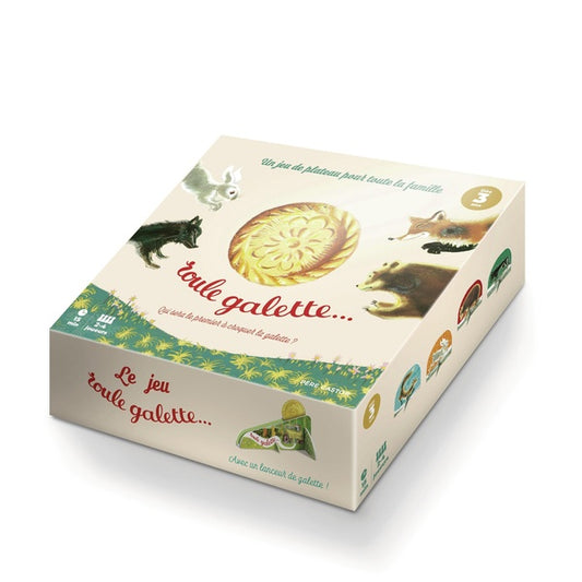 Front cover of Roule Galette, le jeu de société : Un jeu de plateau pour toute la famille