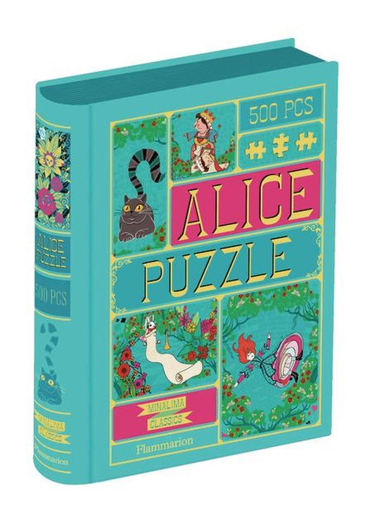 Front cover of Alice : Minalima Classics (Puzzle 500 pièces)
