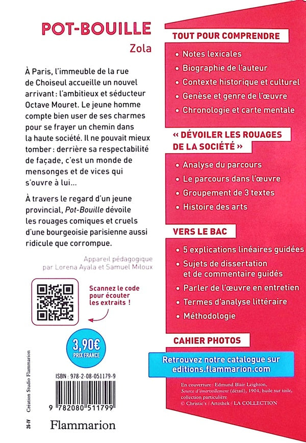 Back cover of Pot-Bouille : Bac 2027