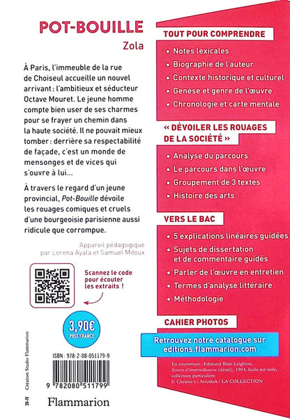 Back cover of Pot-Bouille : Bac 2027