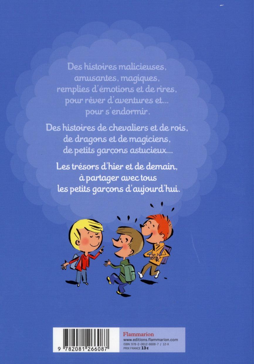 Back cover of Une histoire pour chaque soir, à lire à tous les petits garcons