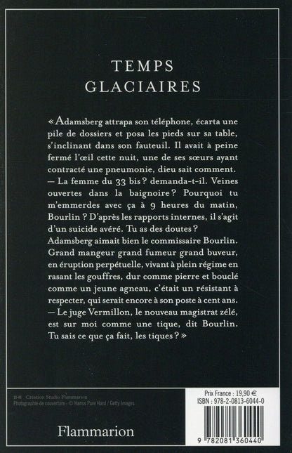 Back cover of Temps glaciaires