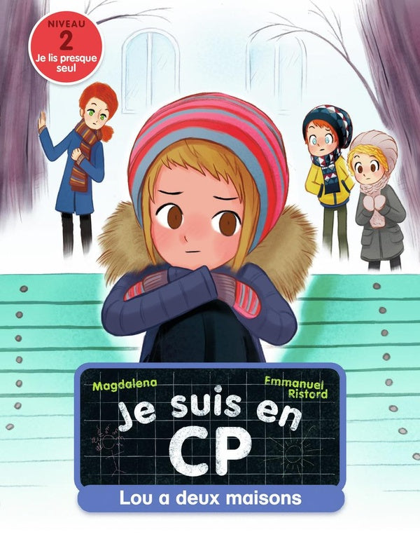 Front cover of Je suis en CP Tome 15 : Lou a deux maisons