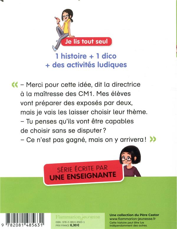 Back cover of Je suis en CE2 Tome 4 : ensemble, on est plus forts !