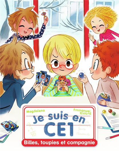 Front cover of Je suis en CE1 Tome 9 : billes, toupies et compagnie