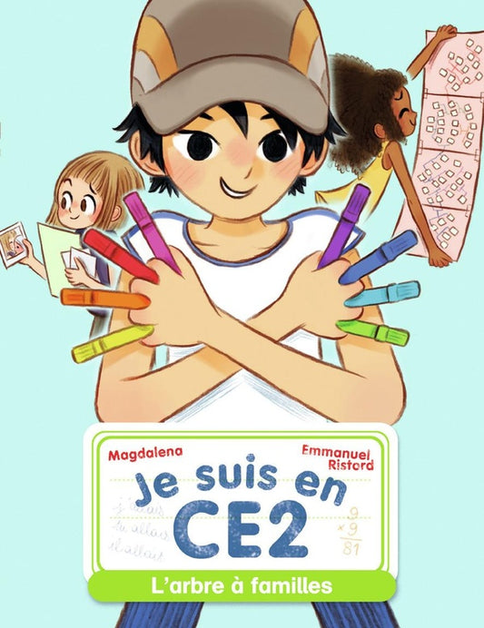 Front cover of Je suis en CE2 Tome 5 : l'arbre a familles