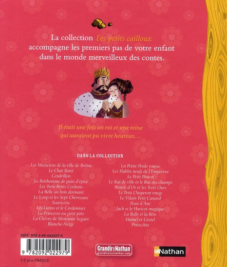 Back cover of La Belle au bois dormant
