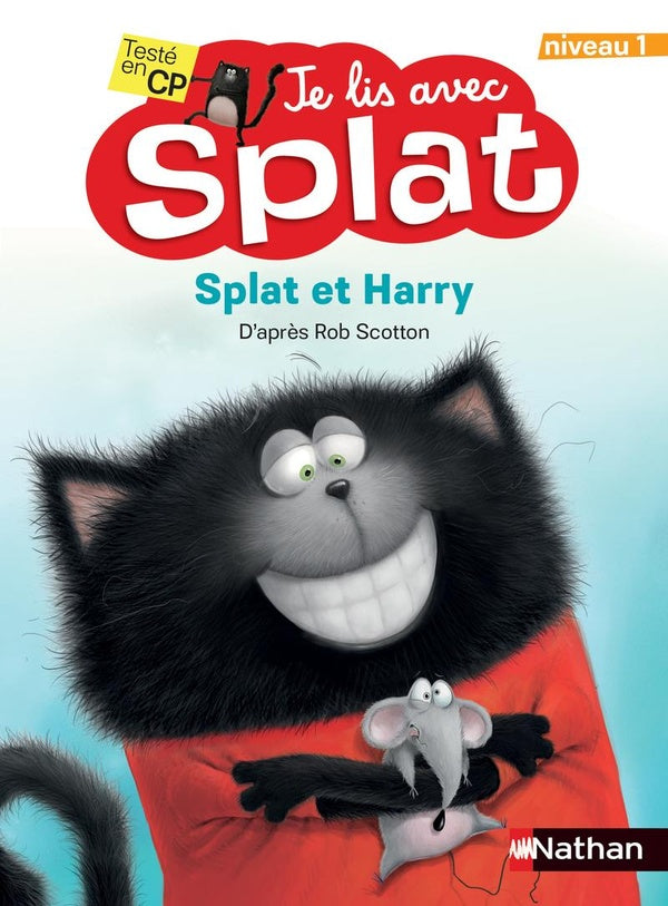 Front cover of Je lis avec Splat : Splat et Harry : niveau 1