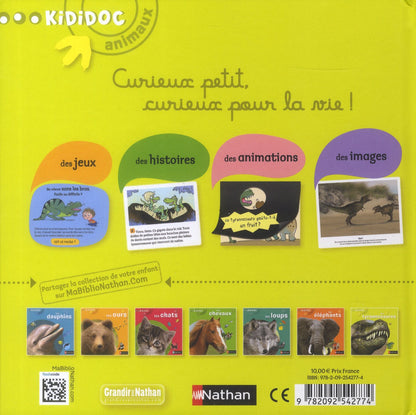 Back cover of Les tyrannosaures