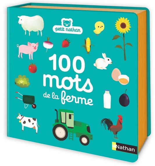 Front cover of Mes 100 premiers mots de la ferme
