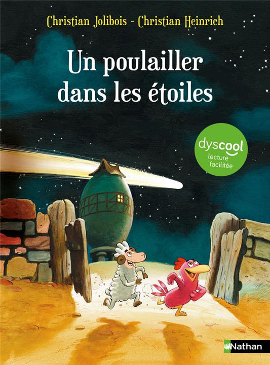 Front cover of Les P'tites Poules : Un poulailler dans les étoiles