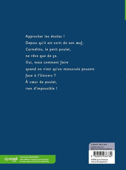 Back cover of Les P'tites Poules : Un poulailler dans les étoiles