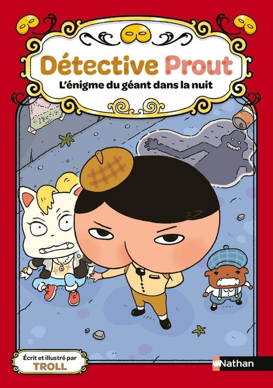 Front cover of Détective Prout Tome 2 : L'énigme du géant dans la nuit
