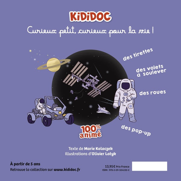Back cover of L'espace