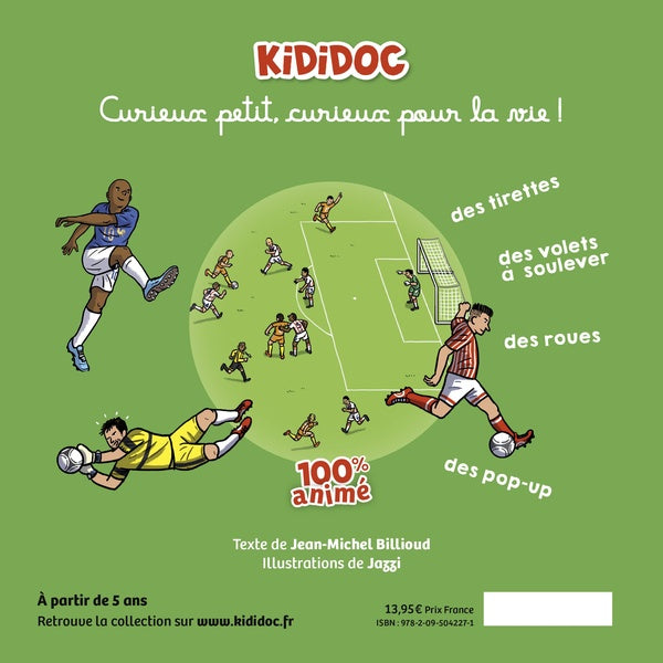 Back cover of Le football