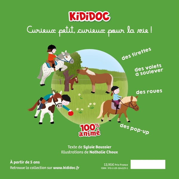 Back cover of Chevaux et poneys