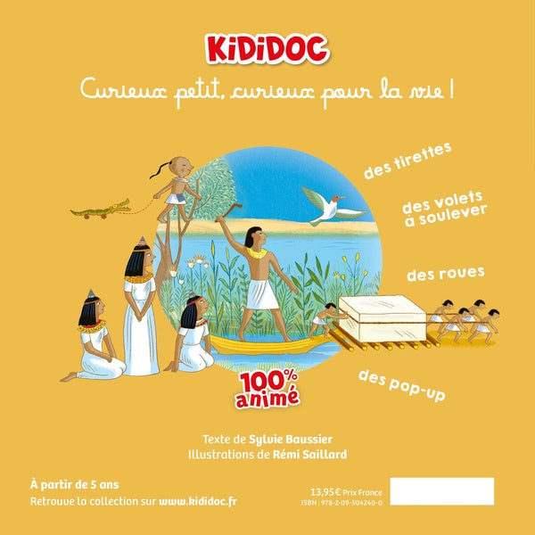 Back cover of L'Égypte des pharaons