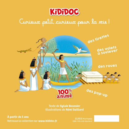 Back cover of L'Égypte des pharaons