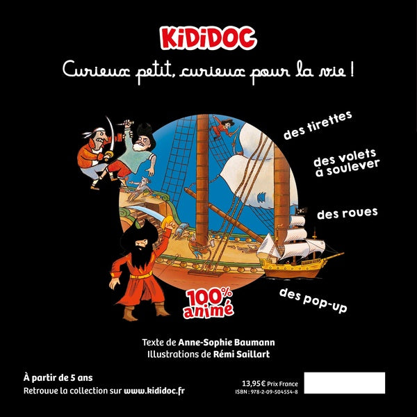 Back cover of Les pirates